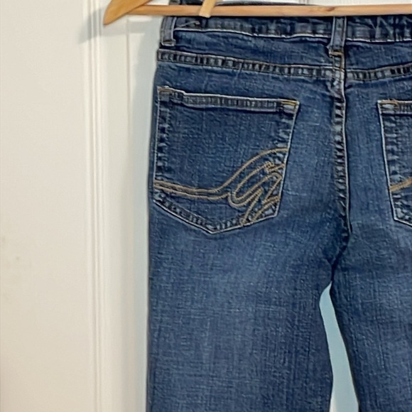 Vintage Garage Bootcut Jeans, stretchy blue, 28 - Picture 3 of 8